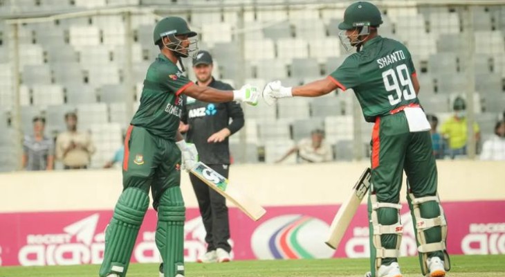 নিউজিল্যান্ডকে হারিয়ে সিরিজ সমতায় ফিরলো টাইগাররা